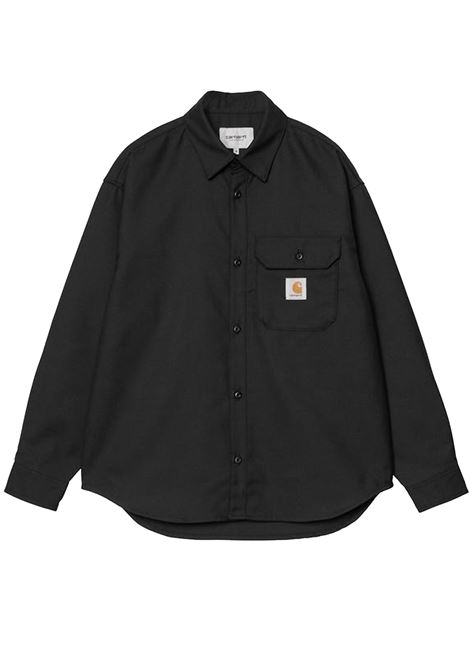 l/s ray shirt man black CARHARTT WIP | I03562689.01